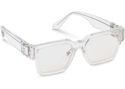 clear millionaires sunglasses.